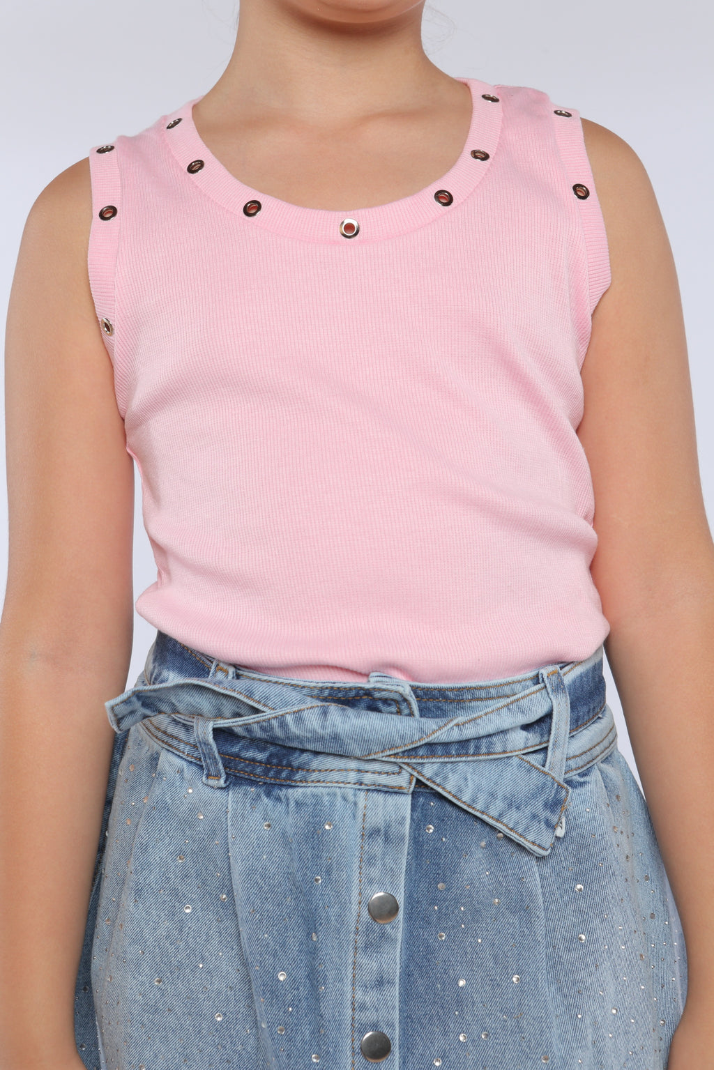 Conjunto Niña Glamour Rosado