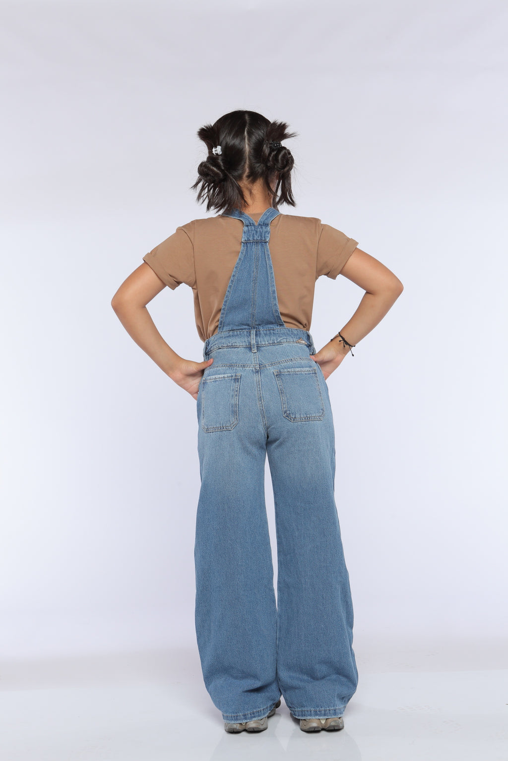 Conjunto De Overol Encantadora Café