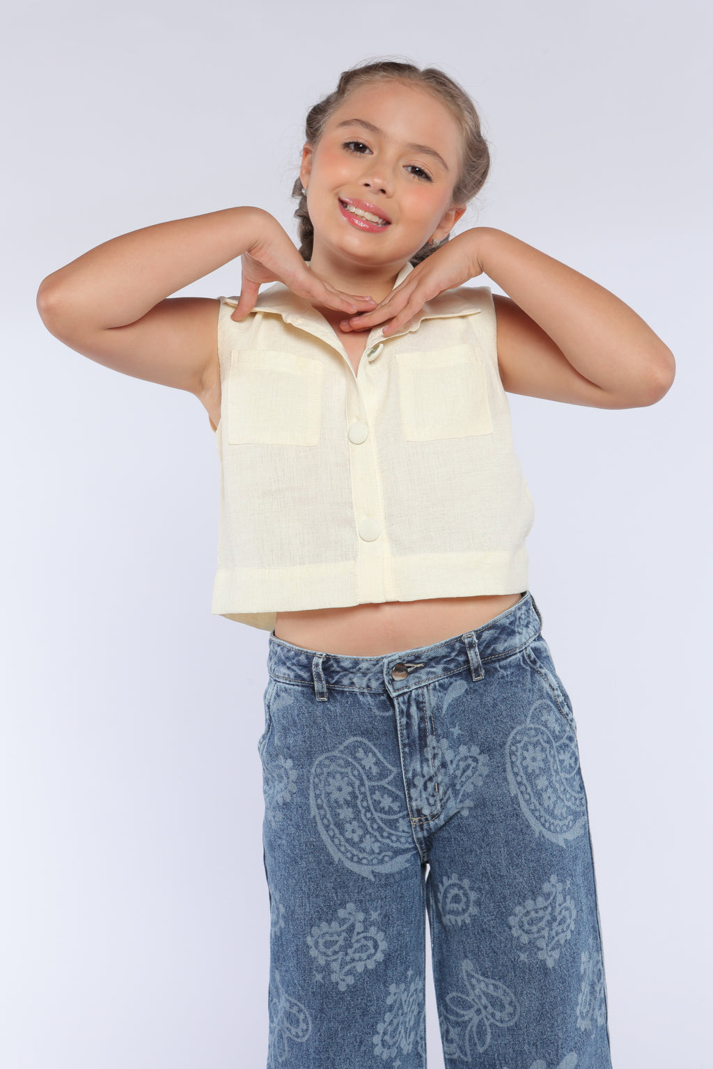 Conjunto Renacer Amarillo Claro