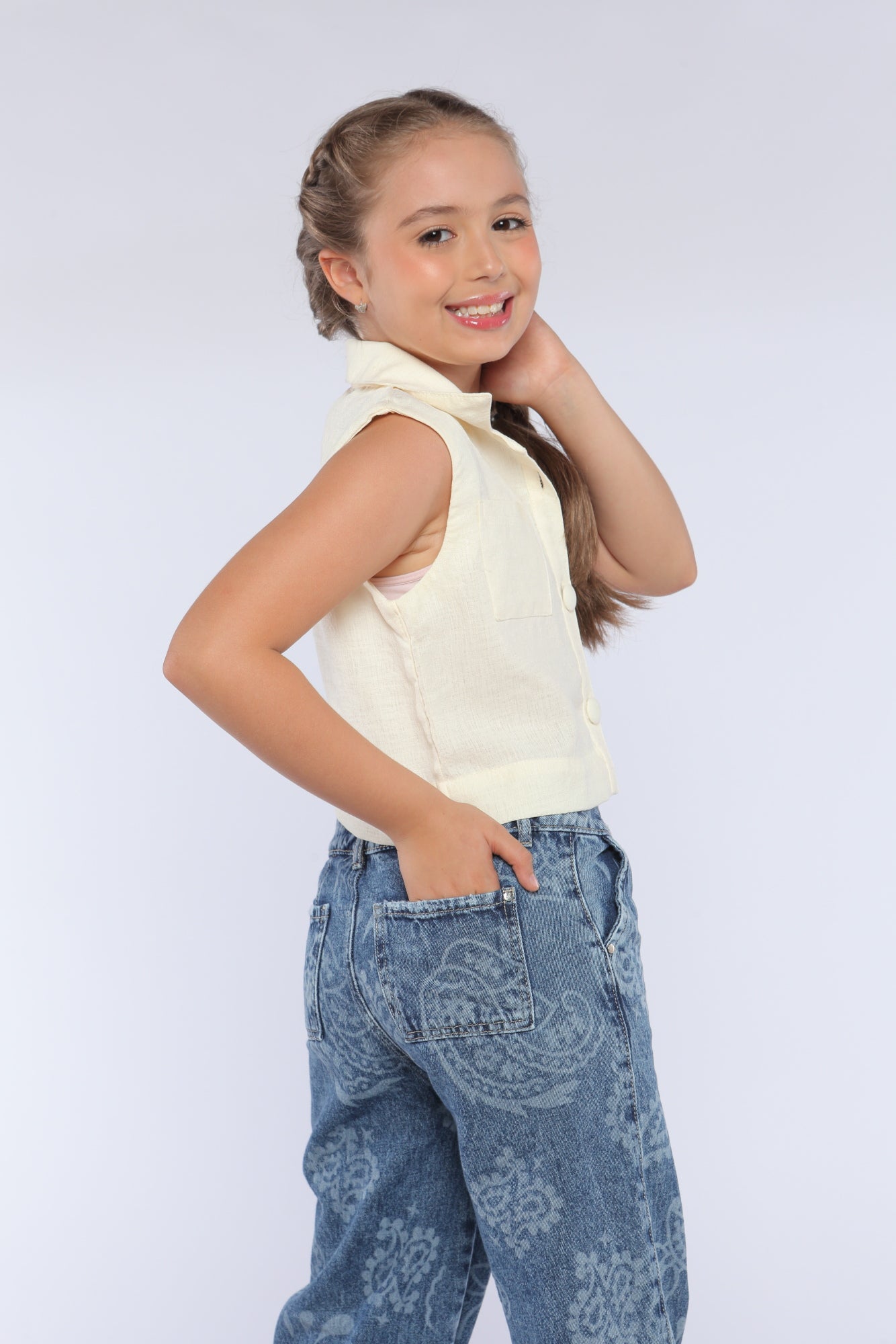 Conjunto Renacer Amarillo Claro