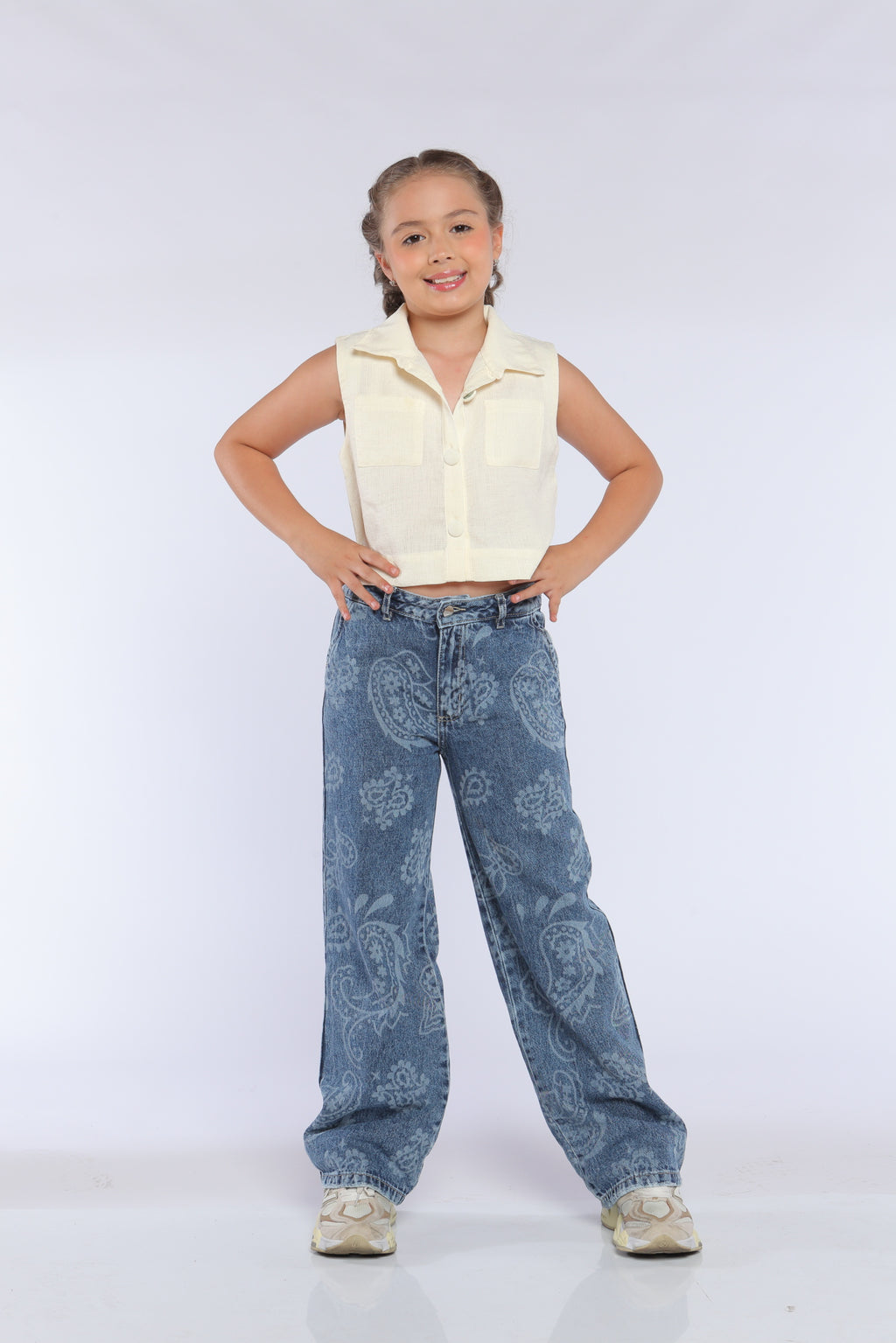 Conjunto Renacer Amarillo Claro