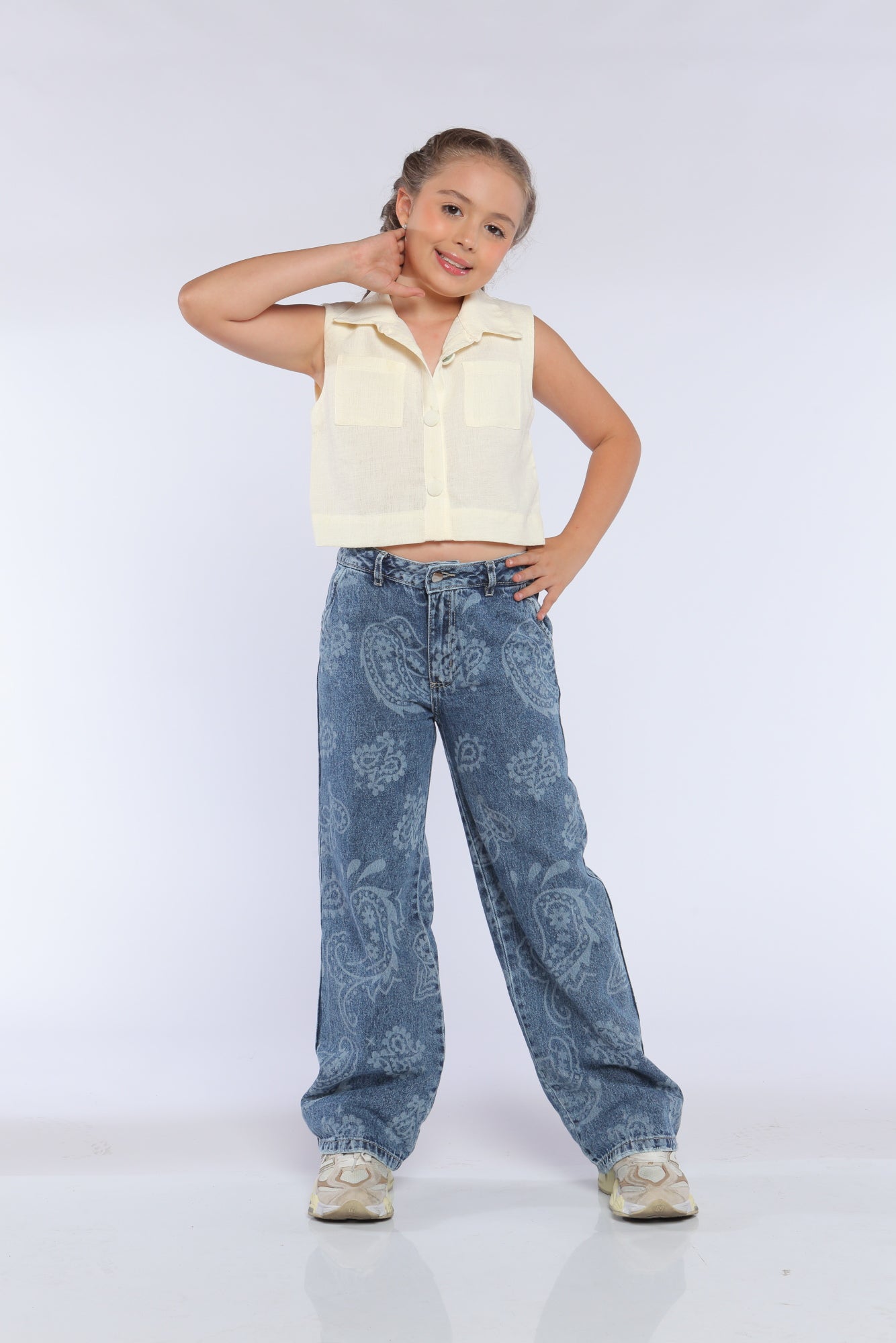 Conjunto Renacer Amarillo Claro