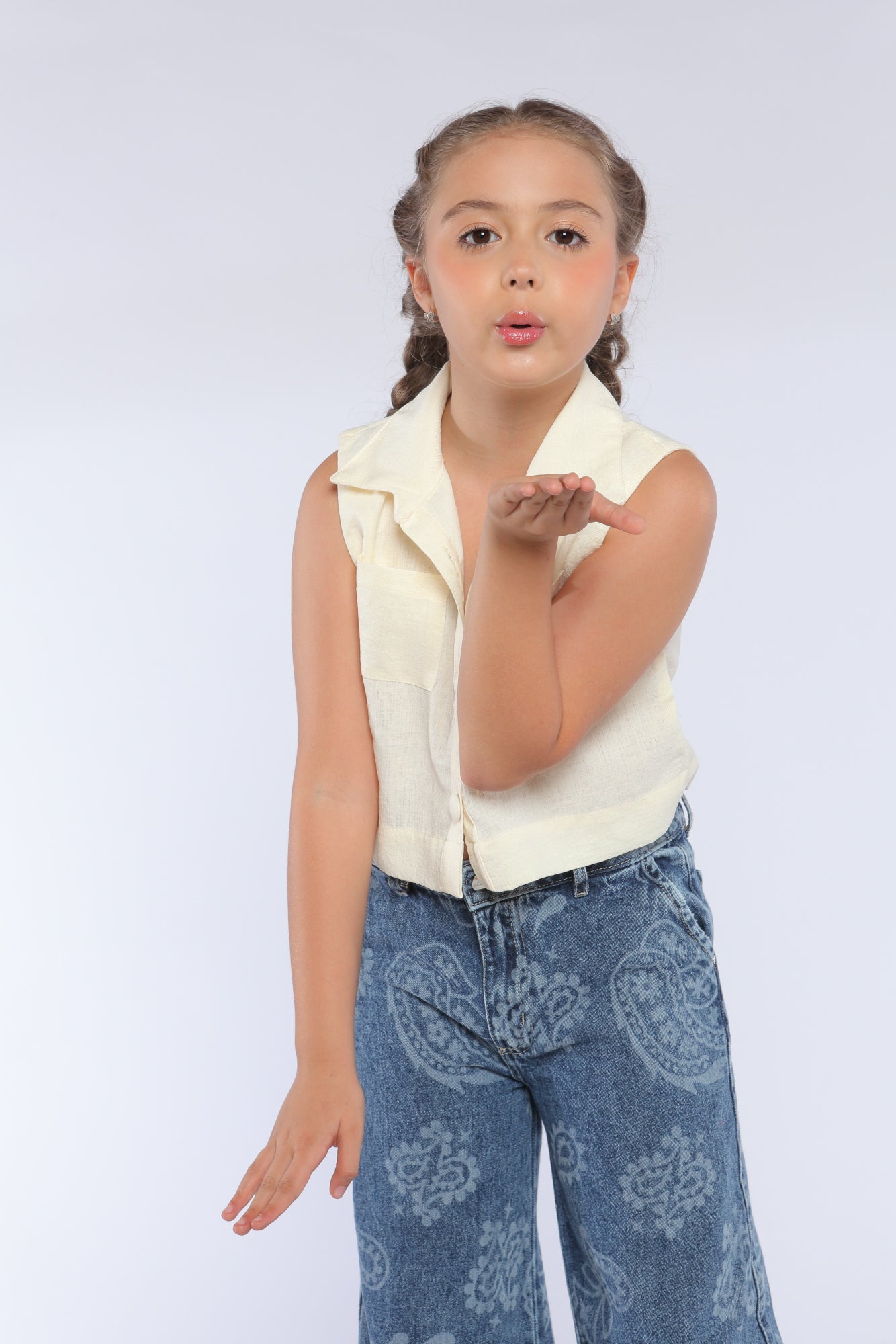 Conjunto Renacer Amarillo Claro