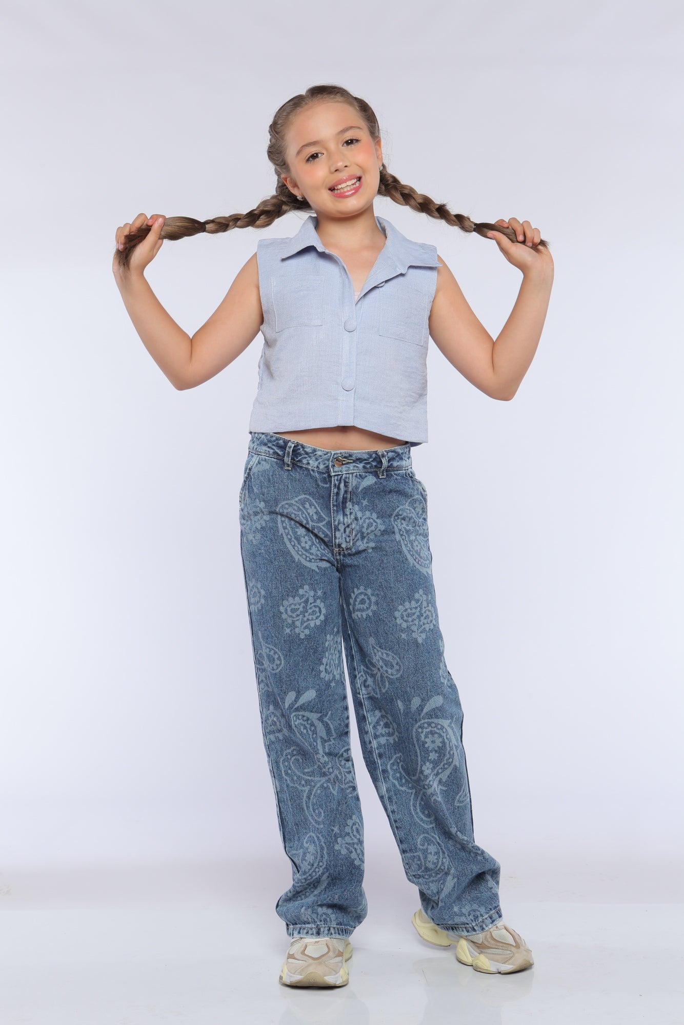 Conjunto Renacer Azul Claro