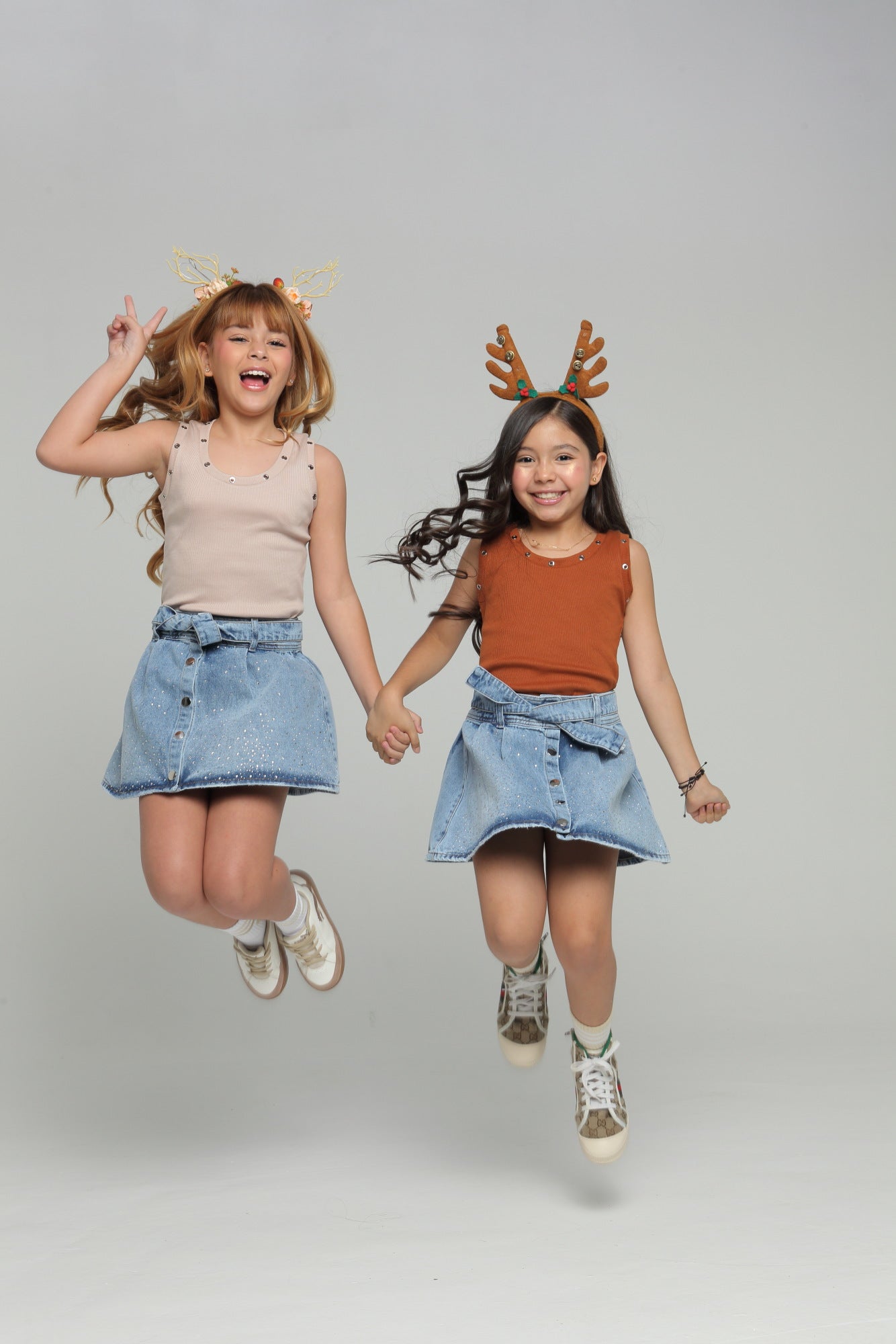 Conjunto Niña Glamour Terracota